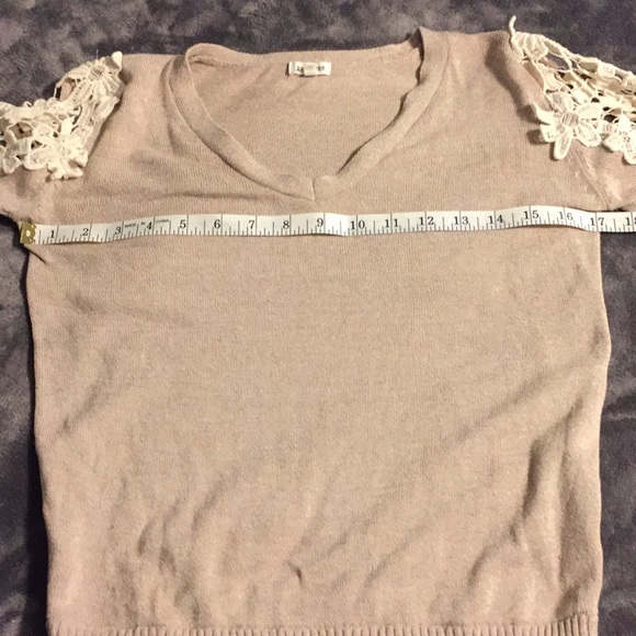 Lace Shoulder Sweater ⚠️Final Price Reduction ⚠️ - Picture 7 of 7